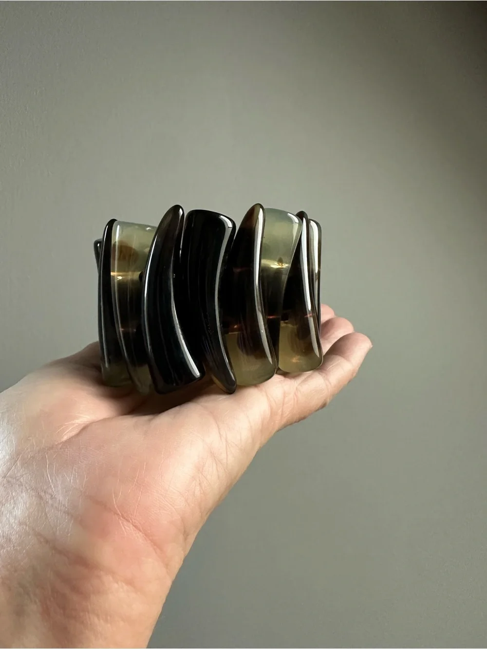 Bold Tusk Statement Bracelet